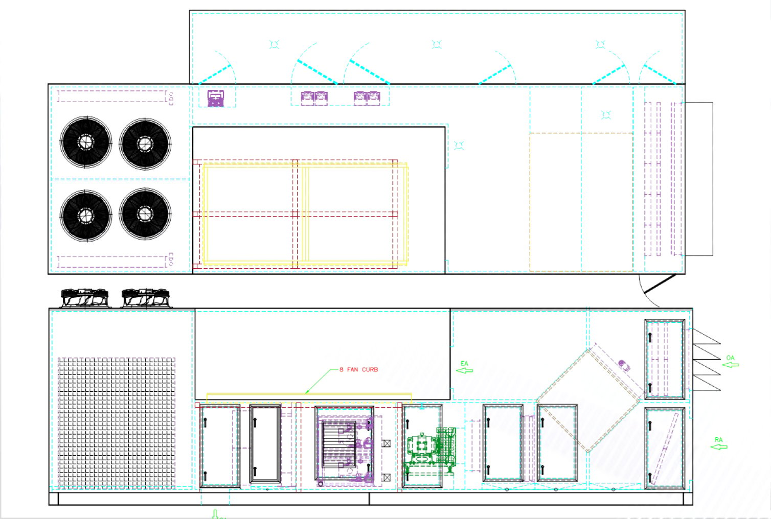 desiccant dehumidification drawing