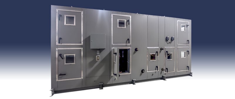 2-19-25 Custom Indoor AHU with Knock Down Construction