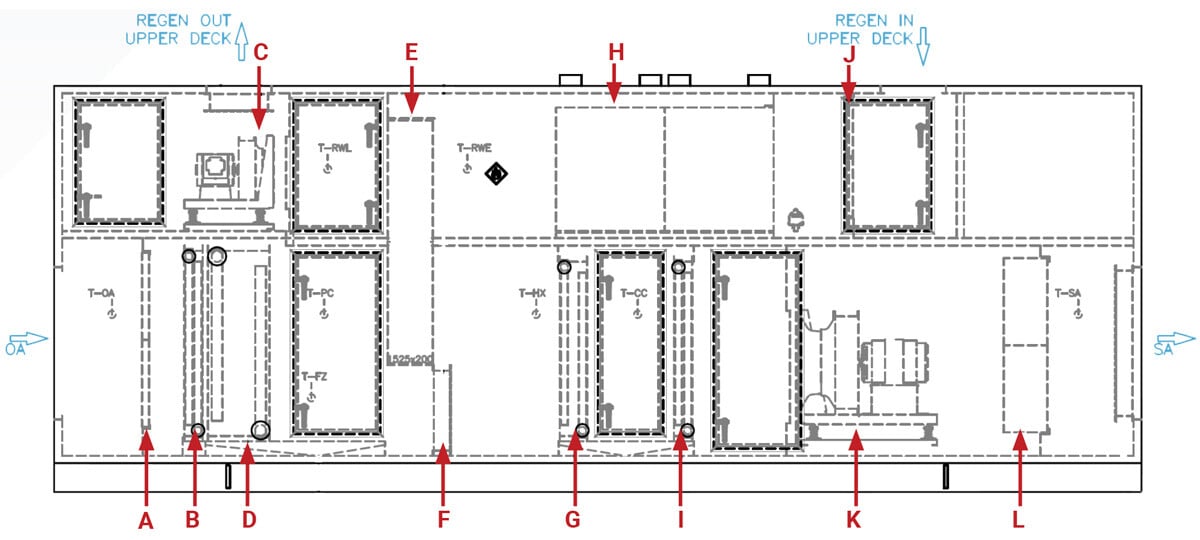 XeteX-Indoor-Desiccant-Dehumidification-with-Active-Regen-Energy-Wheel-drawing