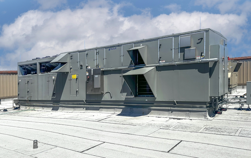 Custom RTU with desiccant dehumidification