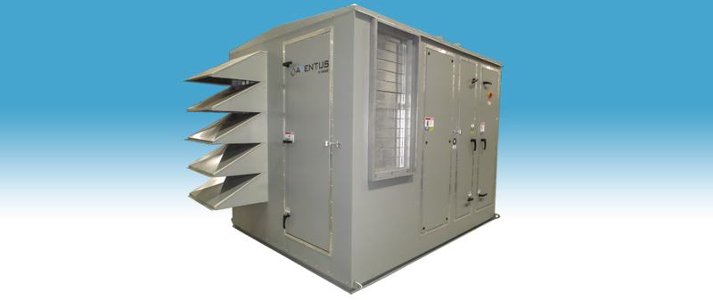 Semi Custom ERV with 80% Energy Effectiveness for a University