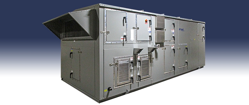 Heat Recovery Unit with Coated HX and Explosion Proof Motor